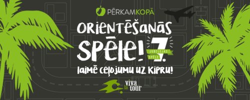Atzīmējot #pērkamkopā7 jubileju, aicinām piedalīties orientēšanās spēlē, kurā varēsi laimēt vērtīgas balvas: perkamkopa.lv/lv/atlaizu-kup…