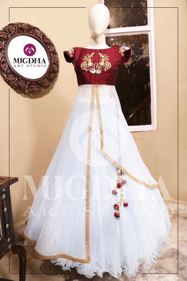 MugdhaArtStudio on Twitter Beautiful color combination with hand  embroidery touch making entire outfit look elegant From the house of  Mugdha To Order with us  whatsapp 91 8142029190 9010906544  httpstcoIjDKZaUL0R  Twitter