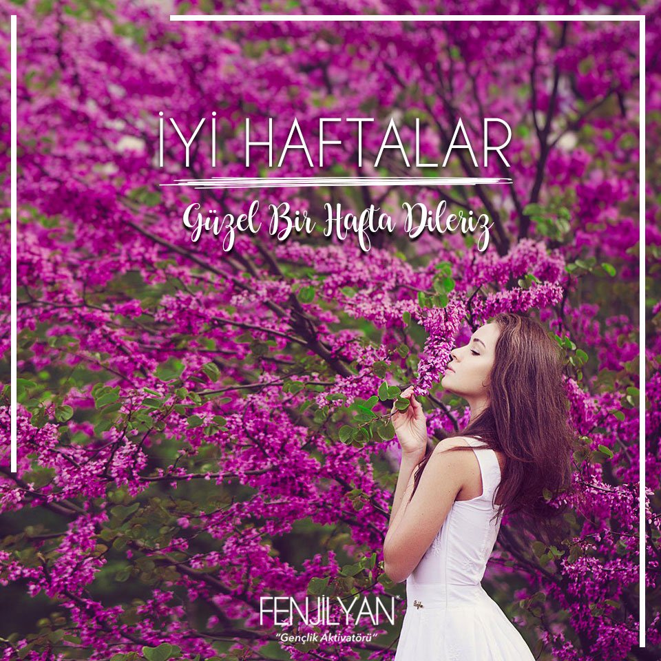 Güzel bir hafta dileriz.
#iyihaftalar #fenjilyan #youthactivator #dailycare #skincare