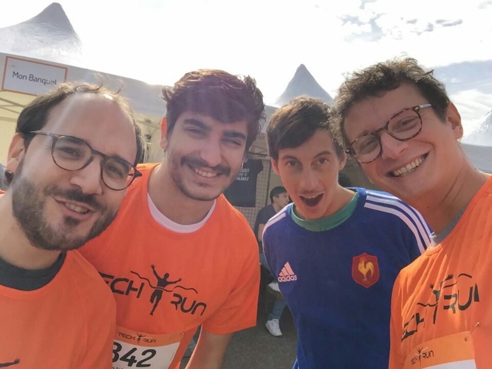 SpinInteractive's tweet photo. Bravo à l'équipe #Spin qui était présente à la #TechRun2017 ce samedi ! cc @TechRunParis @manu_tak1 @Romain_IO https://t.co/GNdAPkFOgS