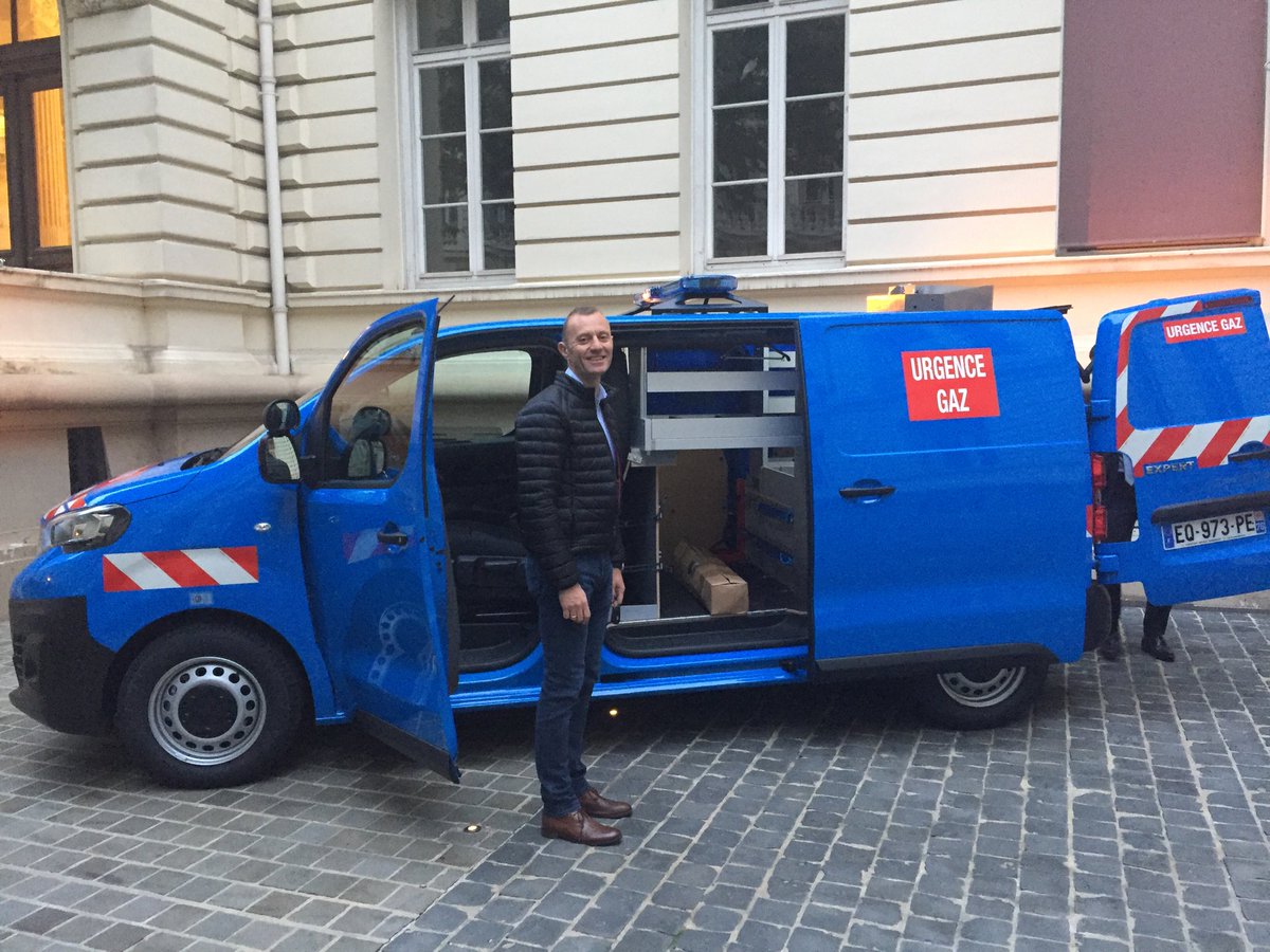 Évolution de l'Organisation des Activités d'Intervention : Le tout nouveau véhicule Intervention #GRDF à Condorcet !