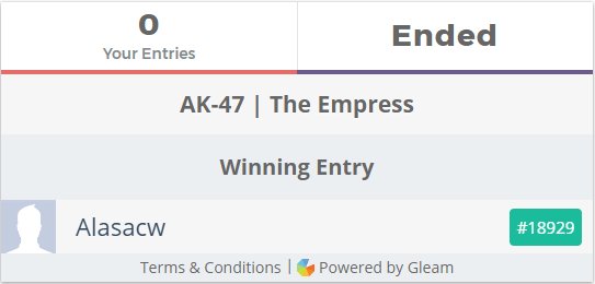 csgorain_us's tweet image. Winner announced!😎
gleam.io/1KIVw/csgorain…