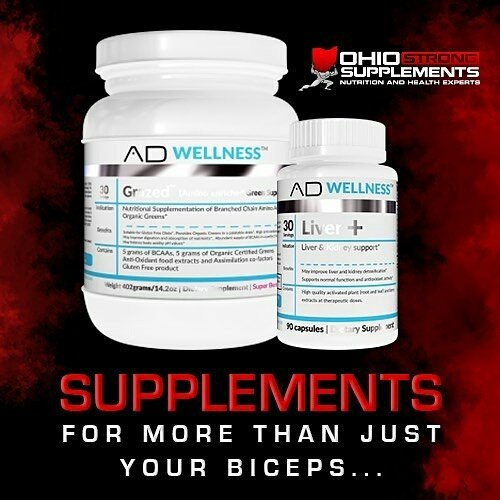 The AD Wellness range available at @ohiostrongsupplements
・・・
We care about the important stuff, and that’s keeping you HEALTHY. . .