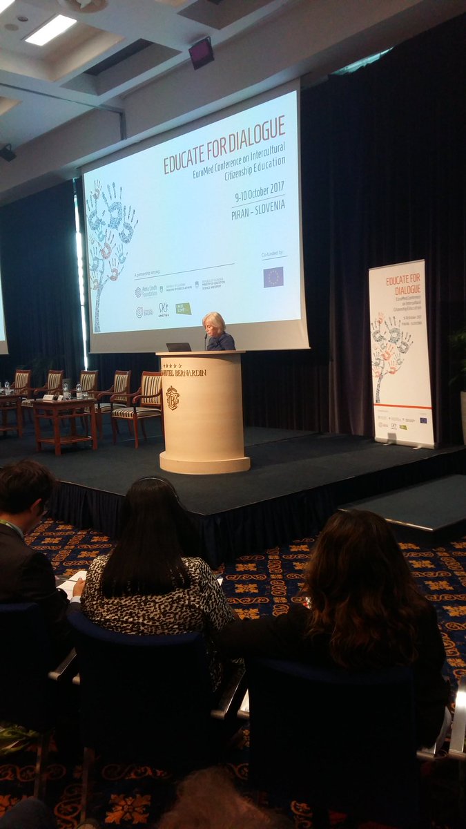 MZEZ_RS's tweet photo. President @elisabethguigou at the #Educate4Dialogue conference: intercultural dialogue and exchange of values are essential for humanity. https://t.co/u5qGThMZ4y
