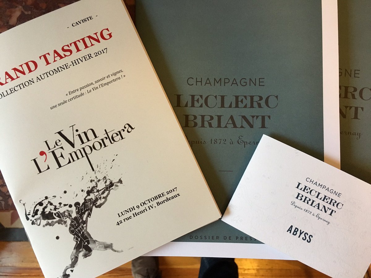 Retrouvez-nous aujourd'hui au Grand Tasting organisé par Le Vin L'Emportera à Bordeaux !