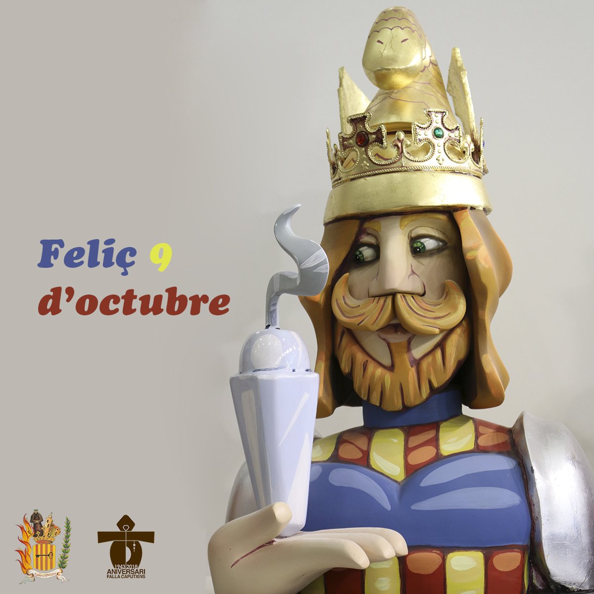 FallaCaputxins's tweet photo. Feliç dia valencians!! https://t.co/2JowerF36s
