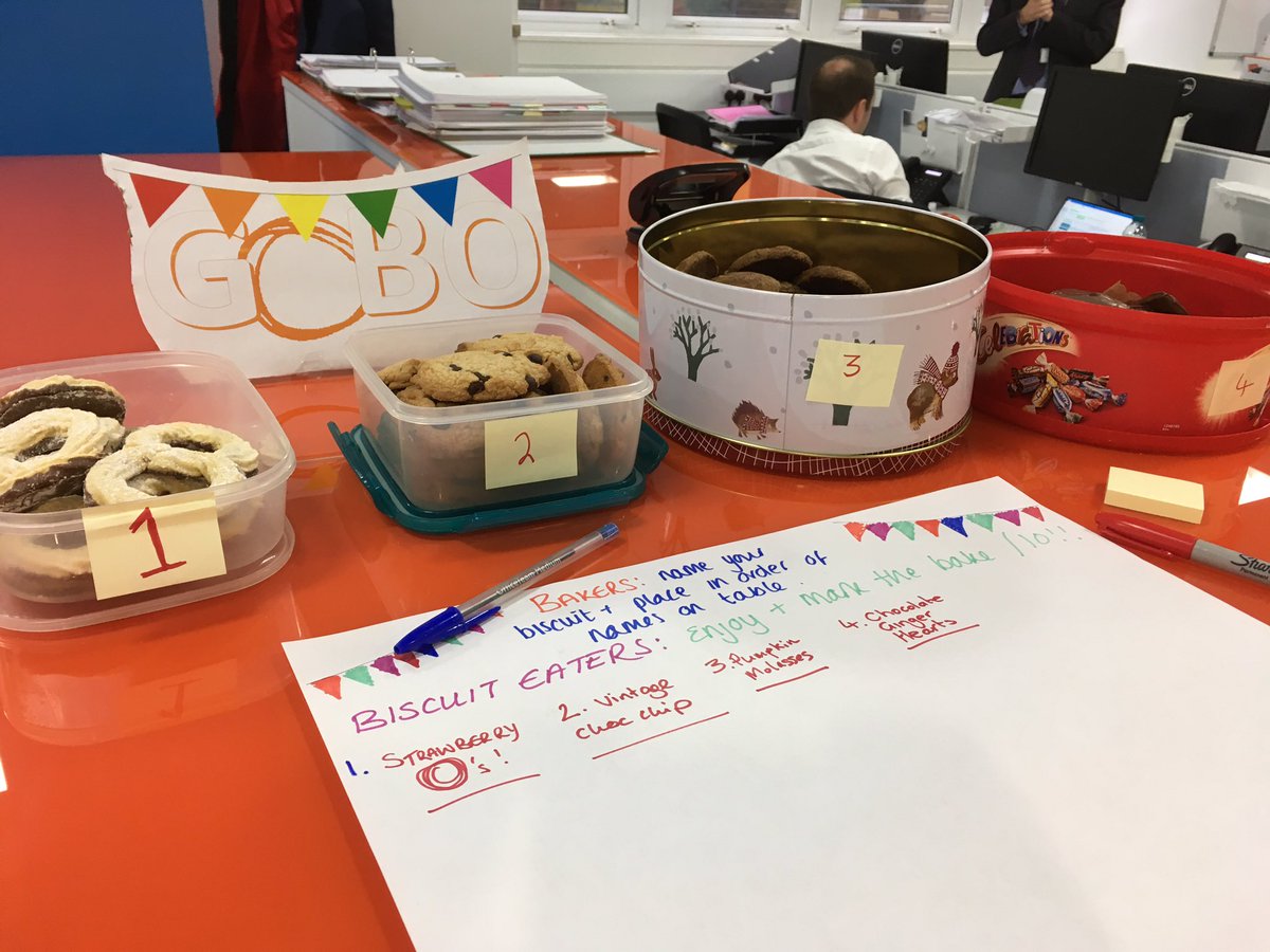 OasisAcademies's tweet photo. Happy Monday everyone! We have our Oasis bake off today at national office and it is biscuit week! #bakeoff #biscuits #workbakeoff https://t.co/OmB1YssrPC