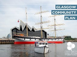 Our Glasgow Community Plan has been published and you can read it here ow.ly/vGqK30fzlys
