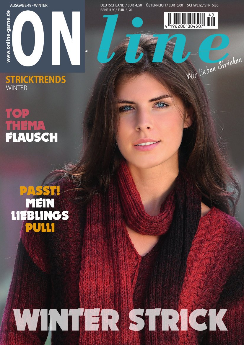 ONlineGarne's tweet photo. Das neue ONline Strickheft 49 ist ab sofort erhältlich.

https://t.co/3HWKRTTB4T https://t.co/cmyV7RgFpk