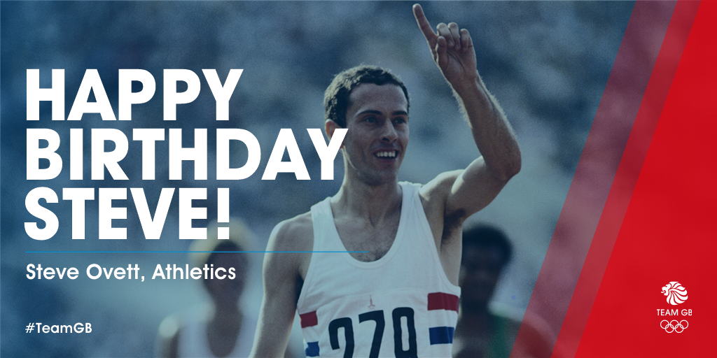 Happy birthday to double Olympic champ Steve Ovett!  