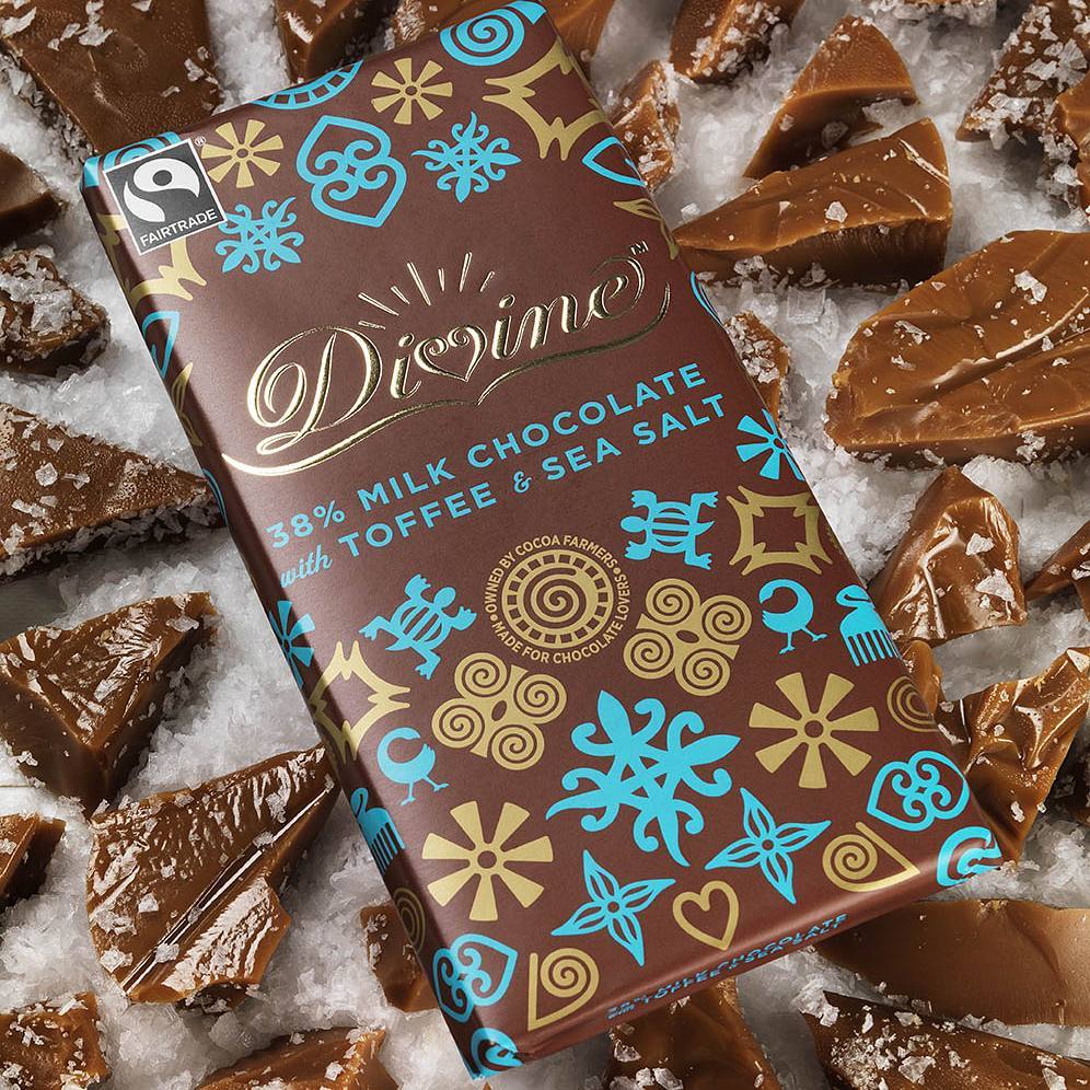 It's #chocolateweek! As if we needed an excuse! 😅 <a href="/divinechocolate/">Divine Chocolate</a> is our fave in the office! Shop #fairtrade here: po.st/Mm6562