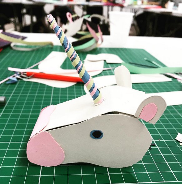shaped_by_'s tweet photo. Hi! @chelledixon here for #workbrands #seizetheweek. Going with a theme of #paper so here's my 1st attempt at papercraft (work in progress!) https://t.co/e4s5Z4ylW2