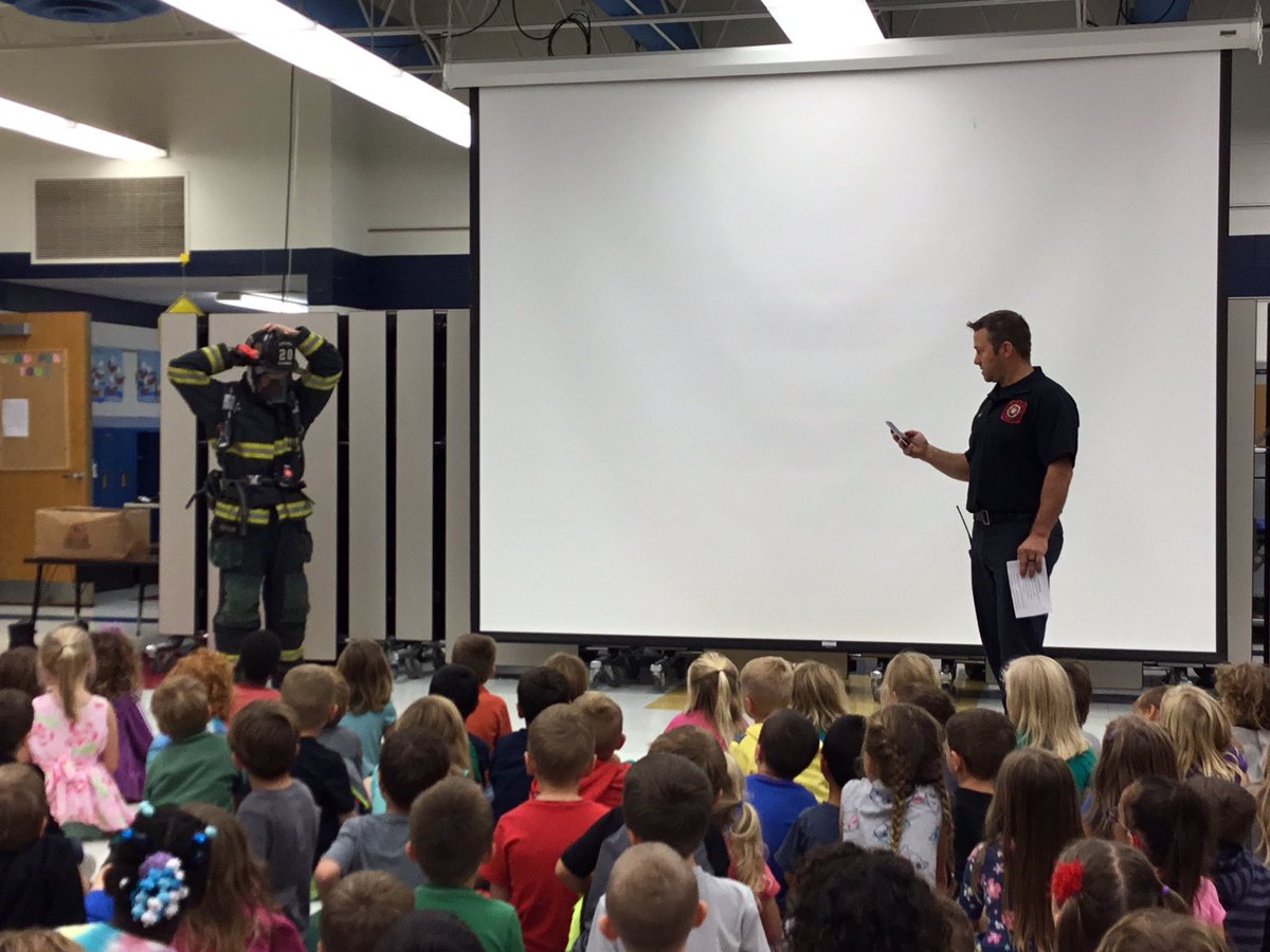 gasieski's tweet photo. Fire Safety Week @ North Creek. Thank you to the Chelsea Fire Department for visiting! @robertarbini https://t.co/72TV0PcreX