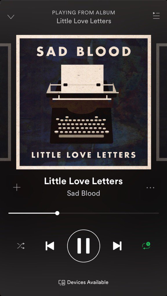 Luv 5eva <a href="/sadbloodband/">Sad Blood</a> xoxo open.spotify.com/track/42sZCWxQ…