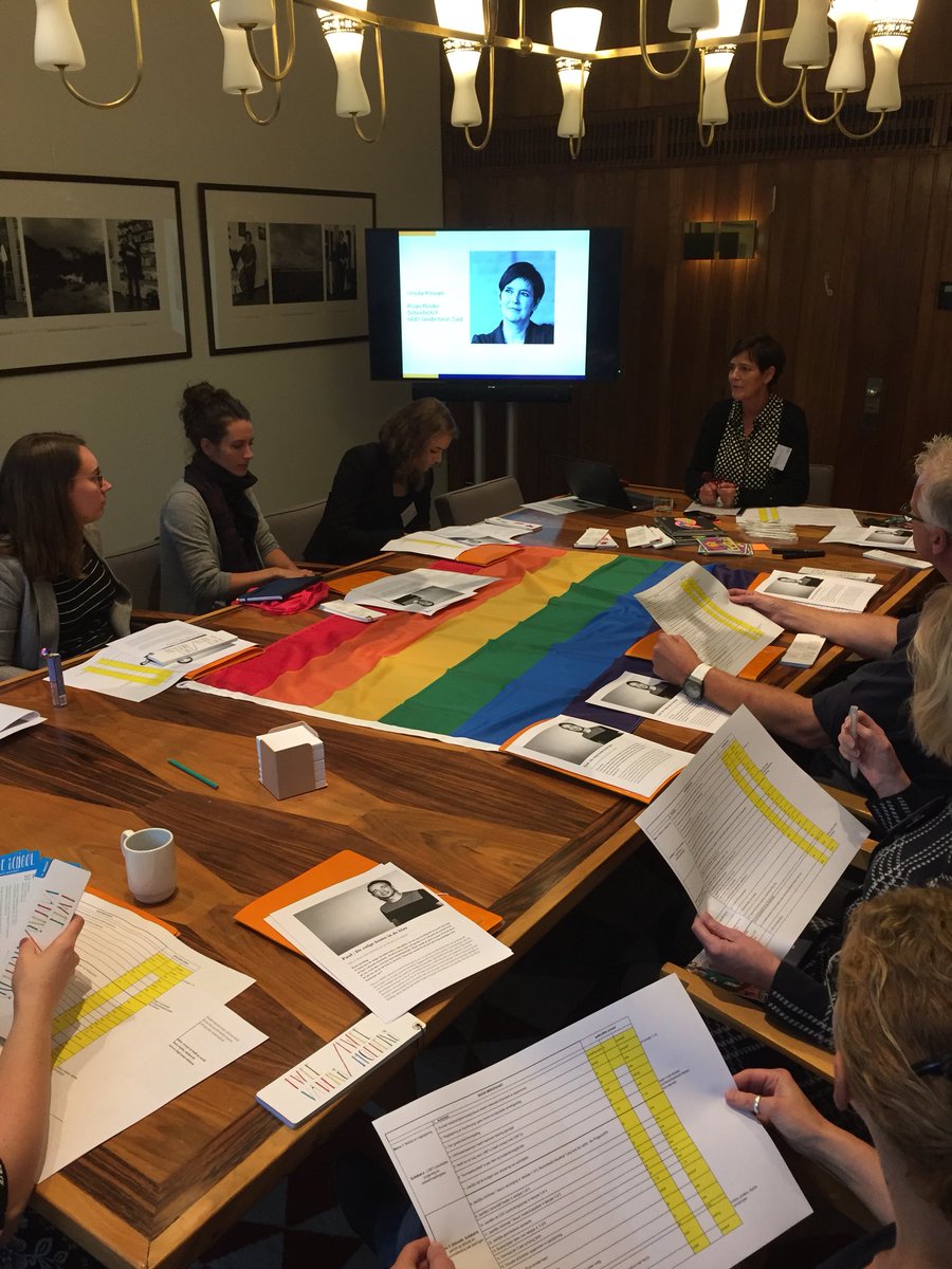 ellendeswart's tweet photo. Regenboogcongres door @provgelderland  #Arnhem Terecht stilstaan bij LHBTbeleid binnen gemeenten. #iedereentelt https://t.co/8hL7AvhVbU