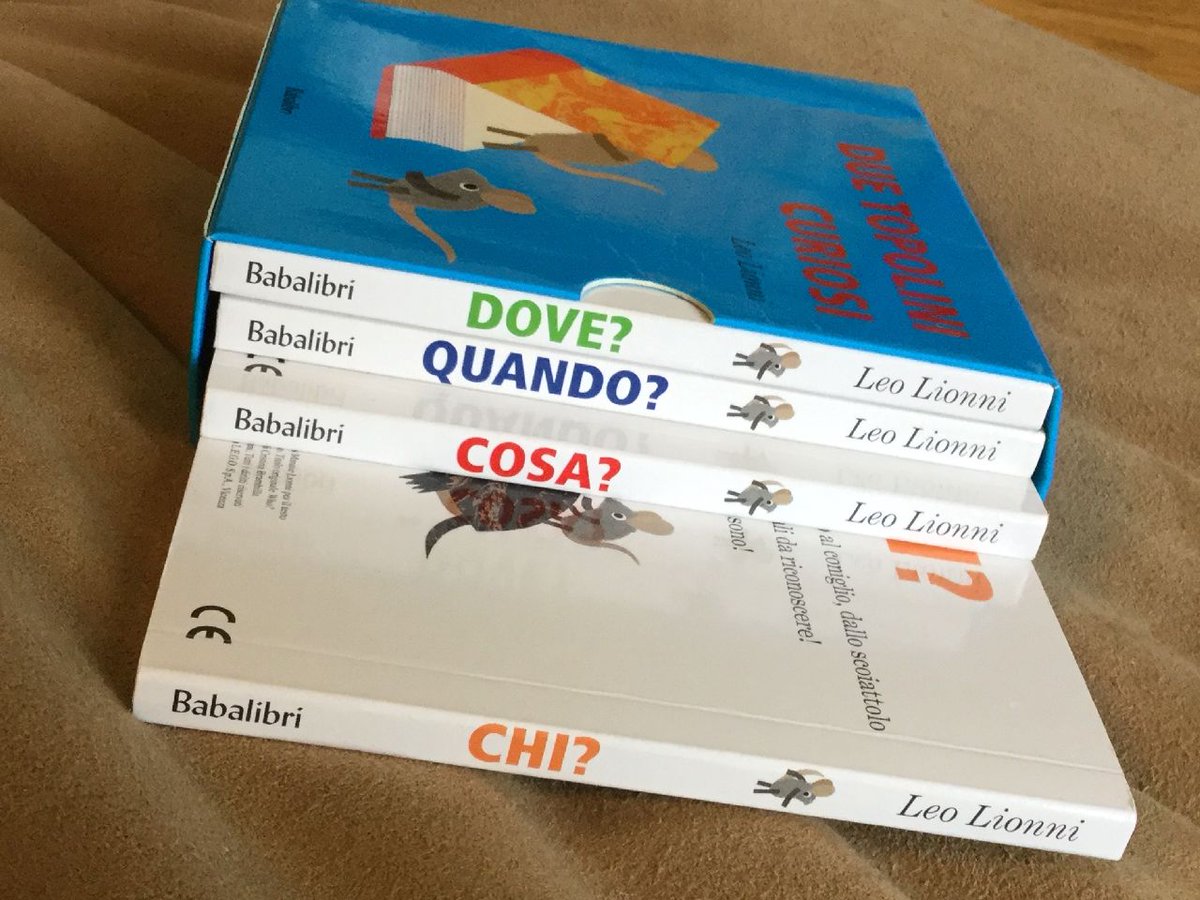 I nuovo cofanetto con i topolini di Lionni. Per i primissimi lettori? Non sono d'accordo! <a href="/Babalibri/">Babalibri</a> scaffalebasso.it/leo-lionni-due…
