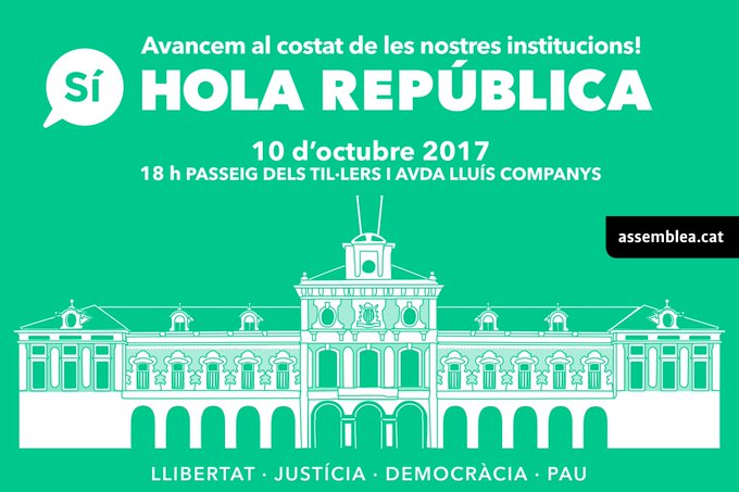 La ANC convoca a la ciudadanía en el Parlament para apoyar la declaración de independencia DLs4GkBX0AAFWzC