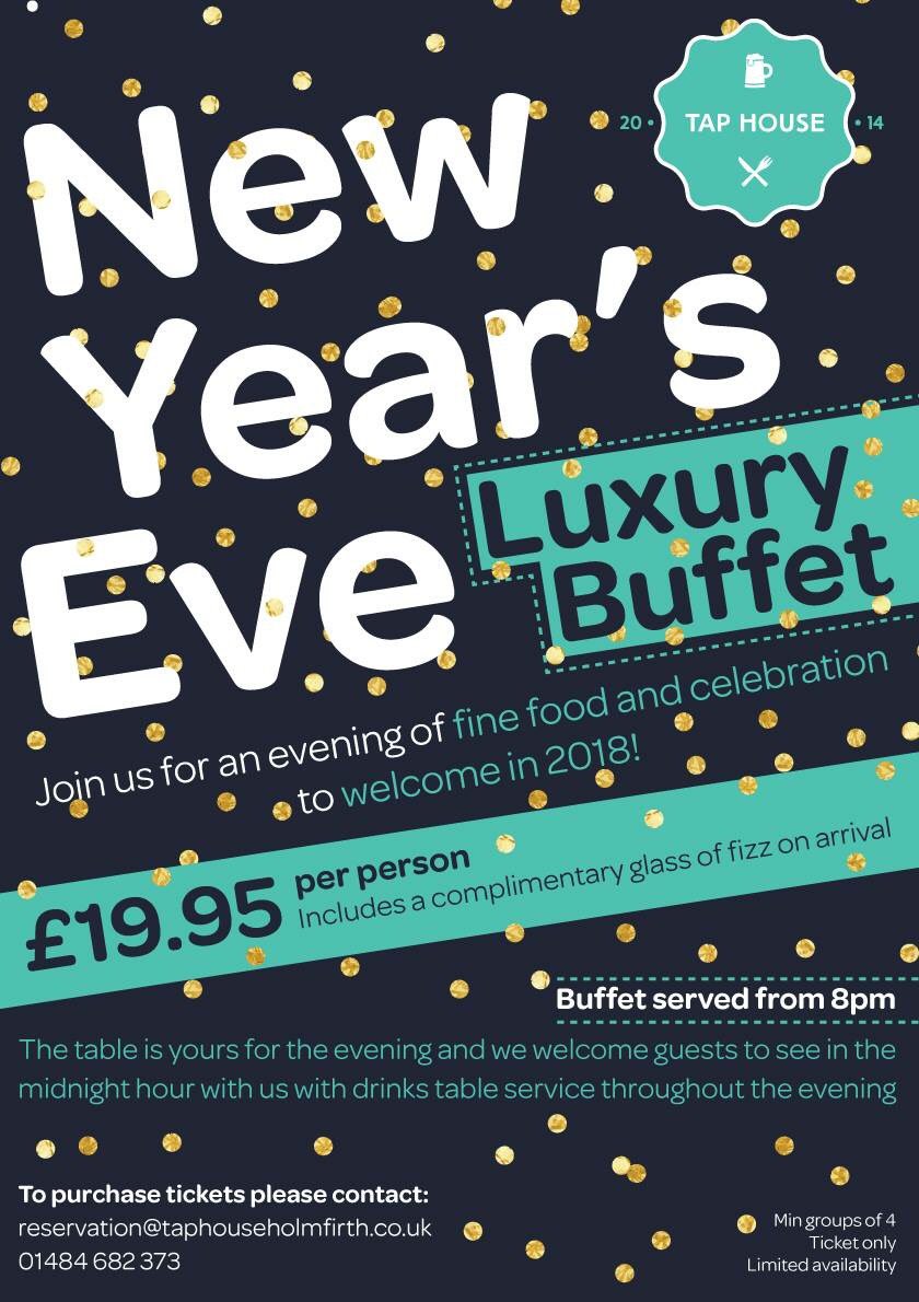 Join us this New Year’s eve for a spectacular night of celebration with fantastic food and drink to welcome in 2018  thenookbrewhouse.co.uk/the-tap-house/…