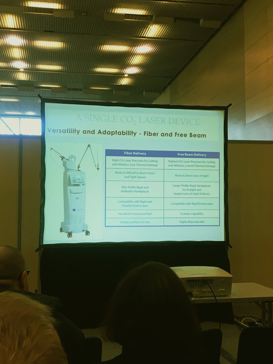 LumenisInc's tweet photo. Prof. #Remacle presents 'A Single CO2 Laser Device!
Versatility & Adaptability' https://t.co/WbI5liWzVv