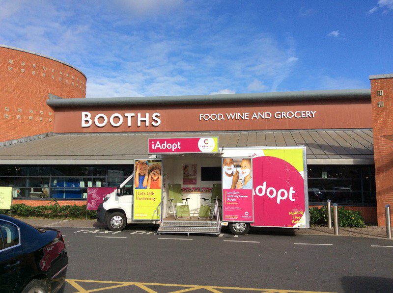 We are @boothscountry #lytham until 5pm if you want to find out more about #adoption/#fostering