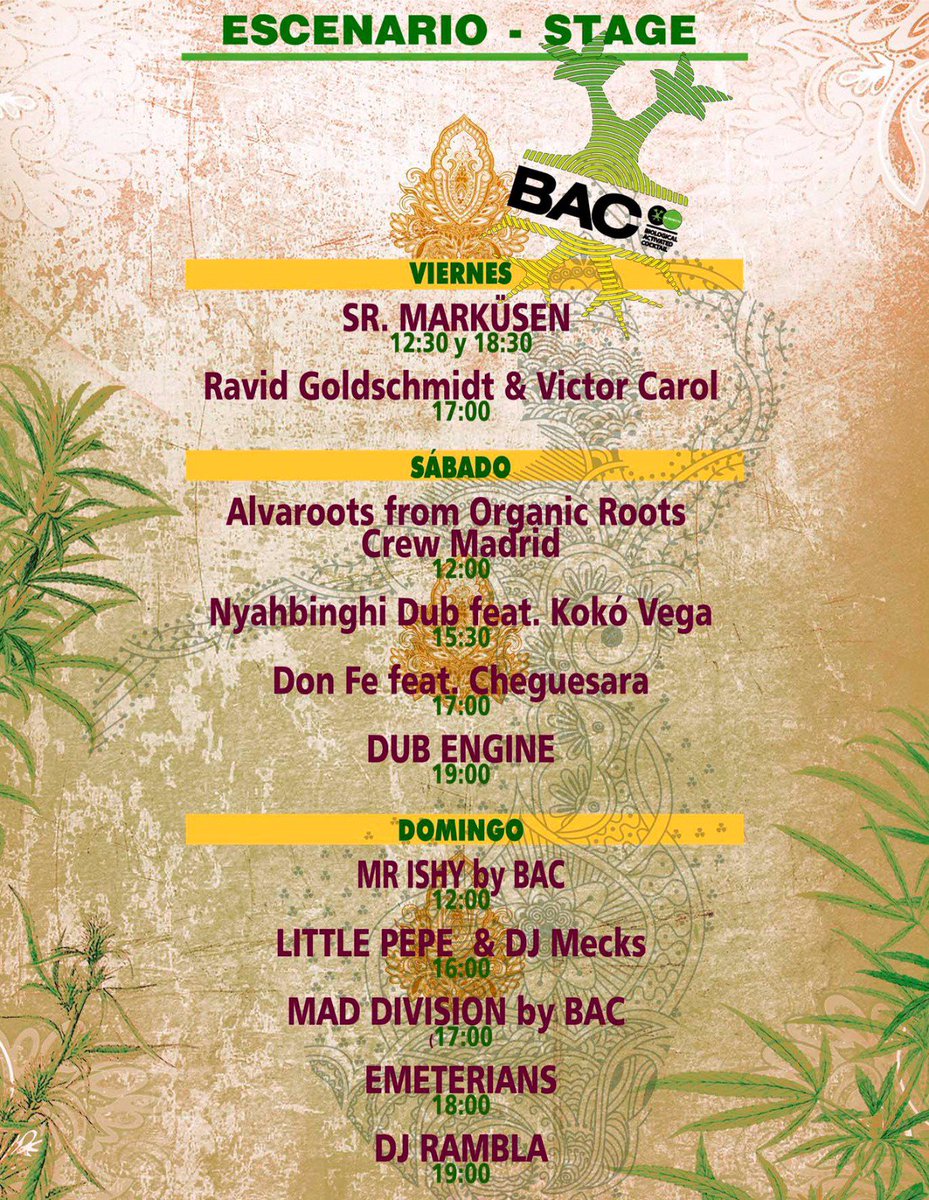BacOnlineSpain's tweet photo. ¡¡Contando los días!! @FeriaSpannabis 🔥😎👌👌👌 Cartelazo en #stage ! Cultiva con profesionales! Estaremos esperándote en el #stand102 !! https://t.co/TP0qJIffFk