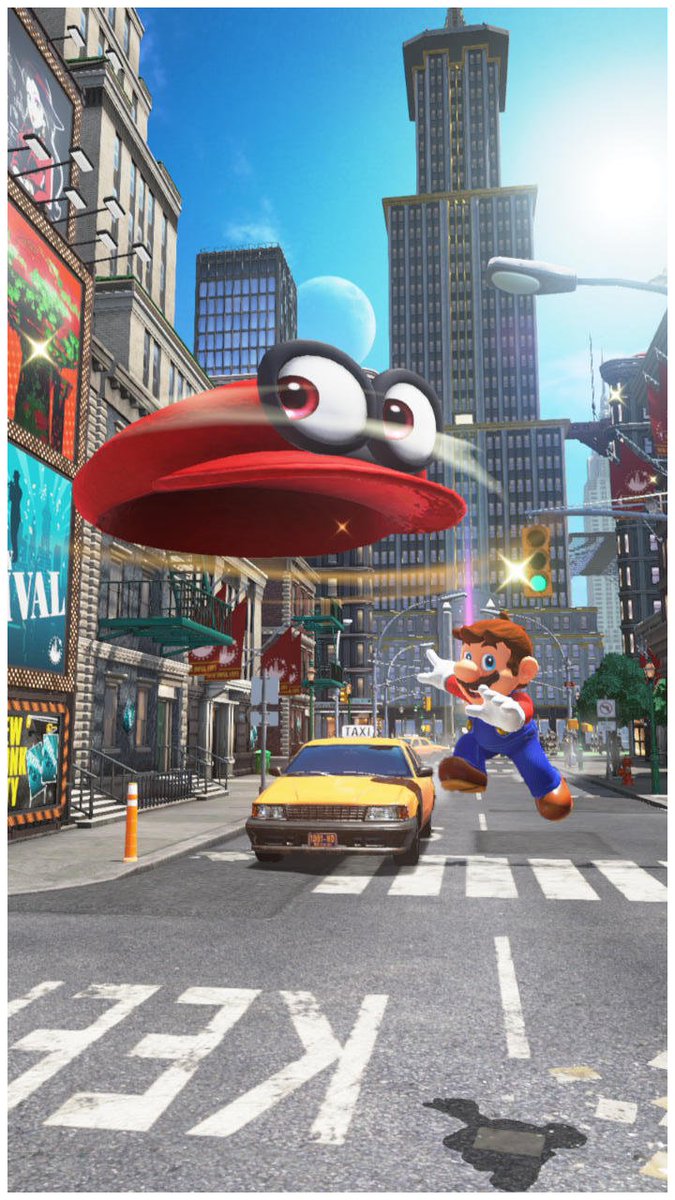 SuperMario_UK's tweet image. No trip would be complete without a picture or two, so we've prepared Snapshot Mode in #SuperMarioOdyssey!