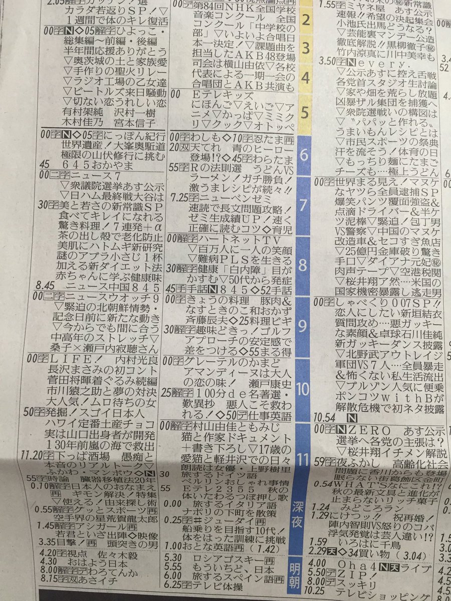 Nhk Bs1 番組 表 - NHK 番組表 | おもてなし 即レス英会話 Lesson(35) | 外国人から ... : Local nhk bsオンライン on social networks: