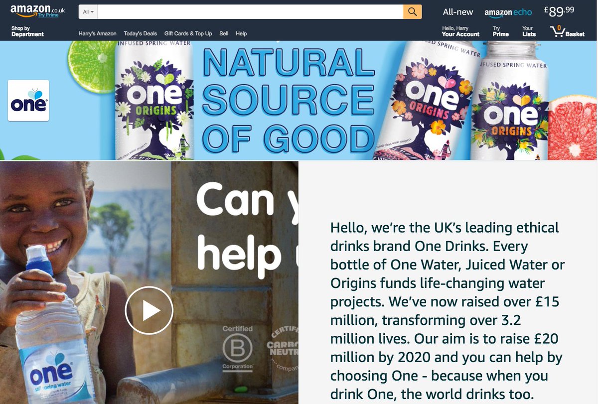 onewateruk's tweet photo. Check out our brand new @AmazonUK store, where you can order life-changing drinks direct to your door👉https://t.co/xnIrL9PR2a https://t.co/1ujrQUrnGf