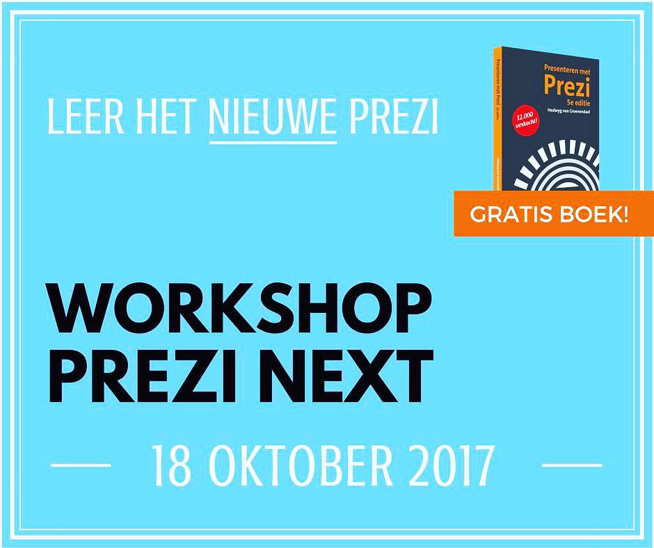 Prezi did it. Een geweldige tool upgraden naar een fantastische tool! Ik wist niet dat het kon, Prezi deed het. 
preziuniversity.nl