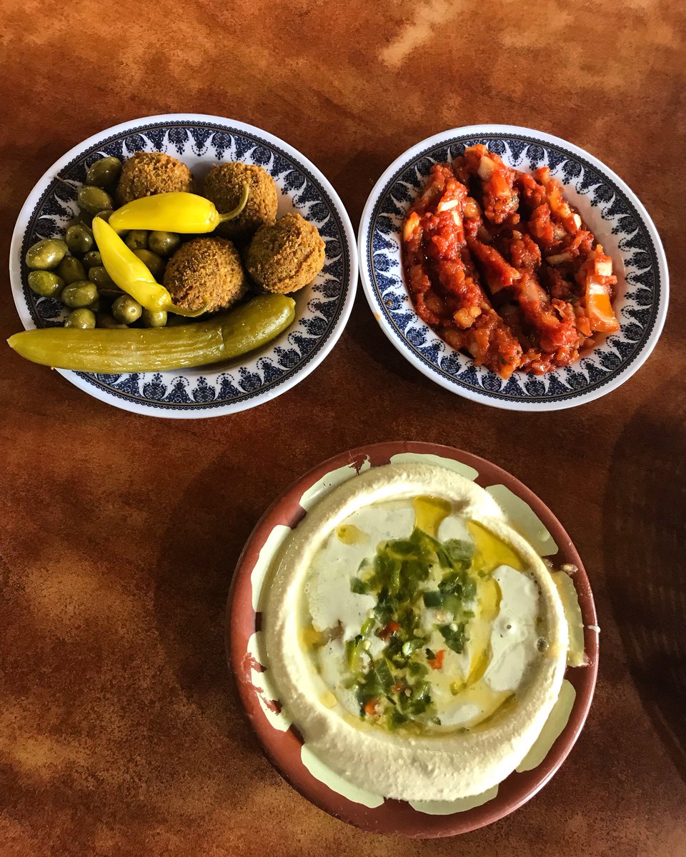 sfrantzman's tweet image. Lunch at Abu Ghosh today #hummous #Israel #tourism #travel #local #food #cuisine #Lebanese #Arabic