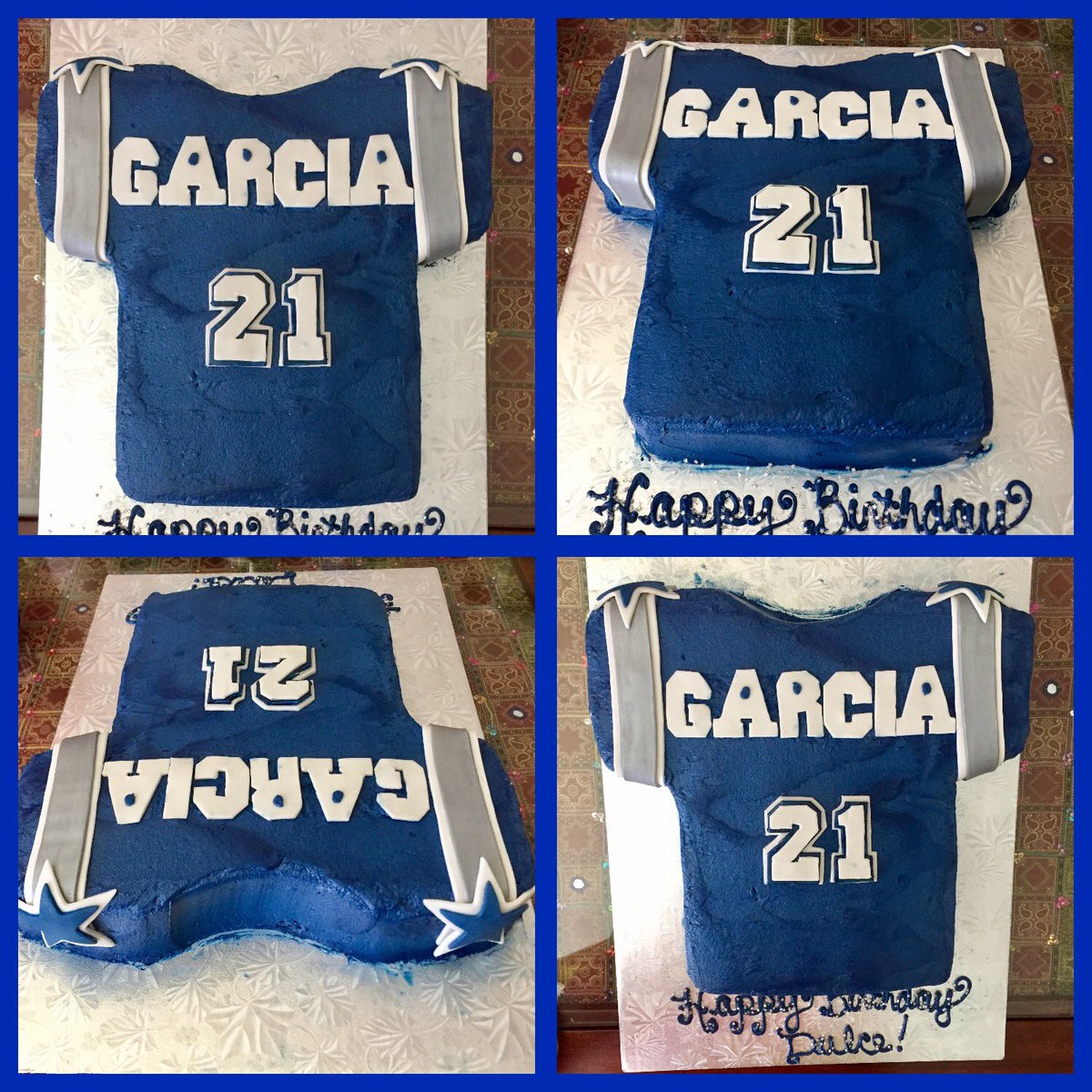 Red velvet cake w cream cheese filling and vanil buttercream icing <a href="/dallascowboys/">Dallas Cowboys</a>