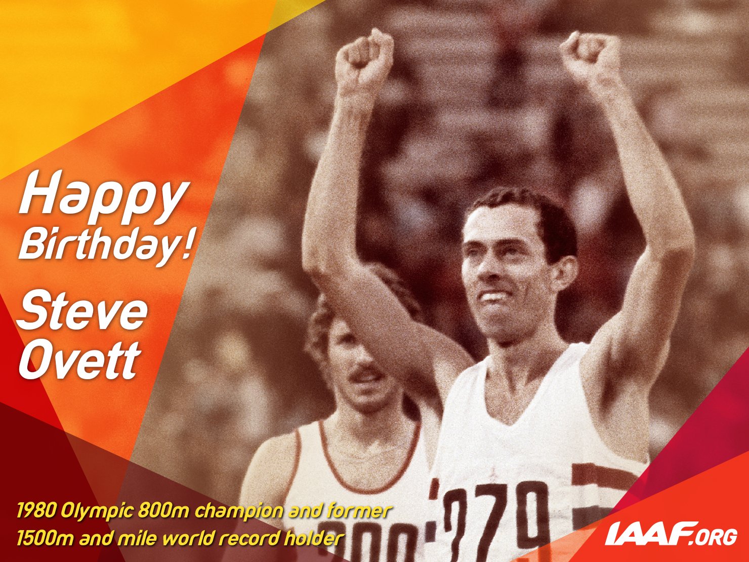 Happy birthday, Steve Ovett! 