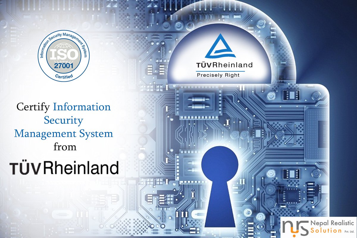nrsnepal's tweet photo. Secure your company's sensitive information assets.
#Information_Security_Management_System
#Nepal_Realistic_Solution https://t.co/cEP36RpmlM
