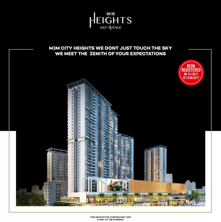 M3MIndiaPvtLtd's tweet photo. #M3MHeights at 65th Avenue is a reflection of novel architecture, pleasing aesthetics and impressive designs. Know it yourself https://t.co/VnnP7yNHve
#M3MIndia #M3M65thAvenue #NewProject #LuxuryLiving #GolfCourseExtRoad #Sector65 #Gurgaon #HomeAndRetail #HeightsOfLuxury https://t.co/QPAonODrQK