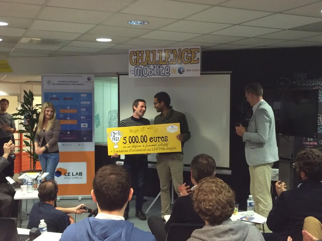 poleemploi_IO's tweet photo. #rmsconf : vous souvenez vous des gagnants du #challenge 2016? Ils avaient aussi gagné le #challengePE : @WhireMe https://t.co/0gQINCZmMi https://t.co/pqipkGmfoV