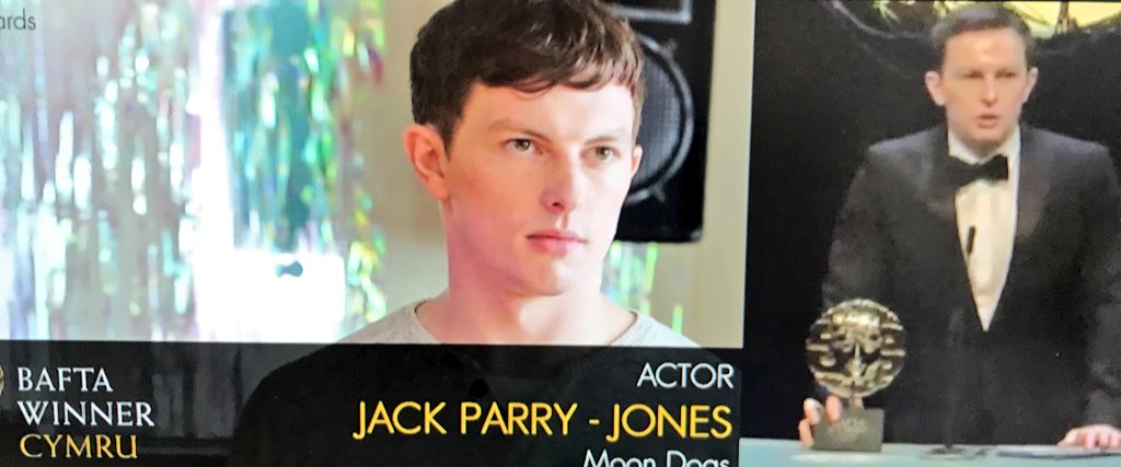 rhys__lewis's tweet photo. @BAFTACymru @JackParryJ Huge congratulations to my cousin and hugely talented @JackParryJ on his first of many #Bafta's!! @moondogsmovie #BAFTACymru https://t.co/h43M6n4m5I