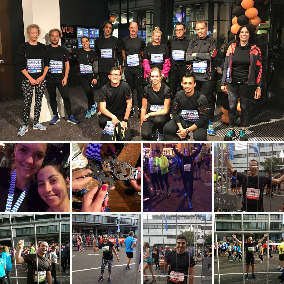 mapscape's tweet photo. All winners!  #eindhovenMarathon Several @mapscape colleagues ran 5K, 10K , 21K and 42K https://t.co/5UjENPKgSx