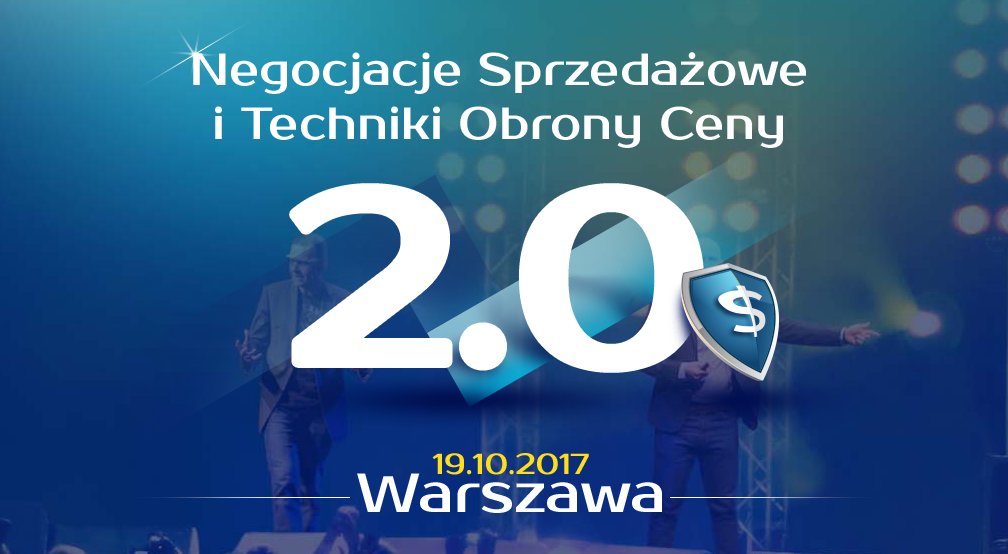 Zapraszamy na październikową konferencję Negocjacje Sprzedażowe i Techniki Obrony Ceny 2.0! #alfianco #patronat obrona-ceny.pl