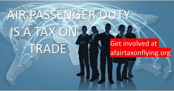 LundyGeraldine's tweet photo. A global UK can't afford to have the EU’s highest flight tax. Ask your MP to back #AFairTaxOnFlying call to cut #APD https://t.co/liMVKLW7kl https://t.co/I1LHta0XjO