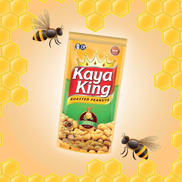 KayaKingID's tweet photo. Sobat KayaKing, daripada bengong, mendingan snacking KayaKing Roasted Peanuts Rasa Honey biar hari kamu tambah manis dan gurih. https://t.co/tXtZ0O8pbh