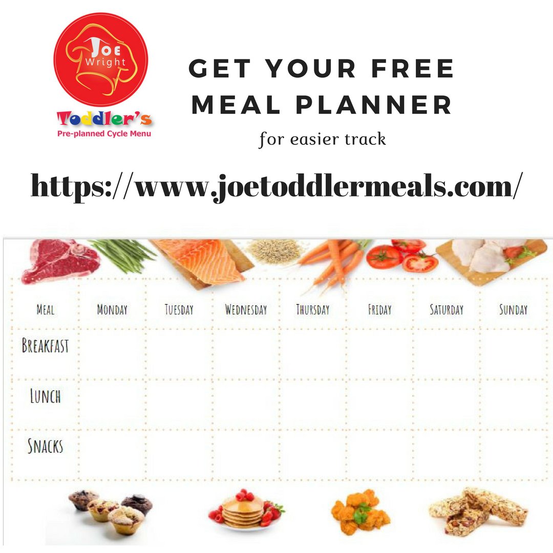 JoeToddlerMeals's tweet photo. Get your meal FREE planner. Visit our website! #toddlerMeal #menu #FREE #getonenow #food #healthy #chefjoe #recipes #feedthemright https://t.co/MlT6SBWPue