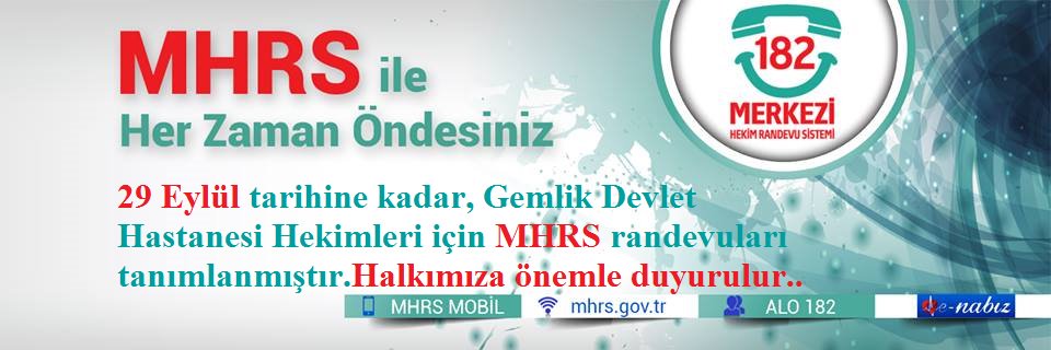 Gemlik D.Hastanesi (@gemlikdevlet) on Twitter photo 