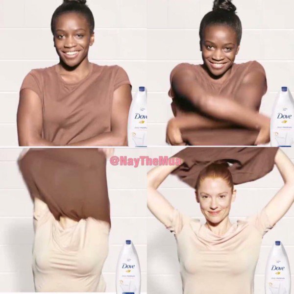 Dispatch_DD's tweet photo. Twitter calls for boycott of #Dove products after 'racist' ad: https://t.co/LyzFZeiKL0 #DoveAd #doveisracist #DoveMustFall https://t.co/9T4QPstRYH