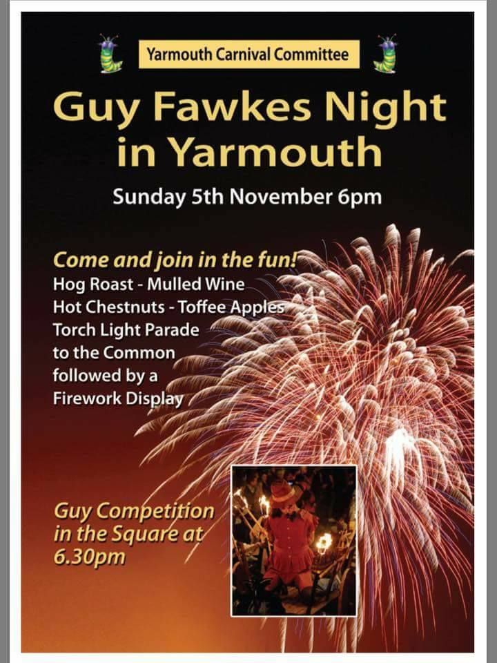 #yarmouth fireworks happening next month. Get it in the diary! #isleofwight