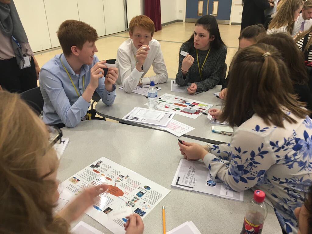 PsychologyNBHS's tweet photo. Today we welcome @worcester_uni Psychology students to deliver research methods masterclass to our Year12 https://t.co/KpLhOo8nEF