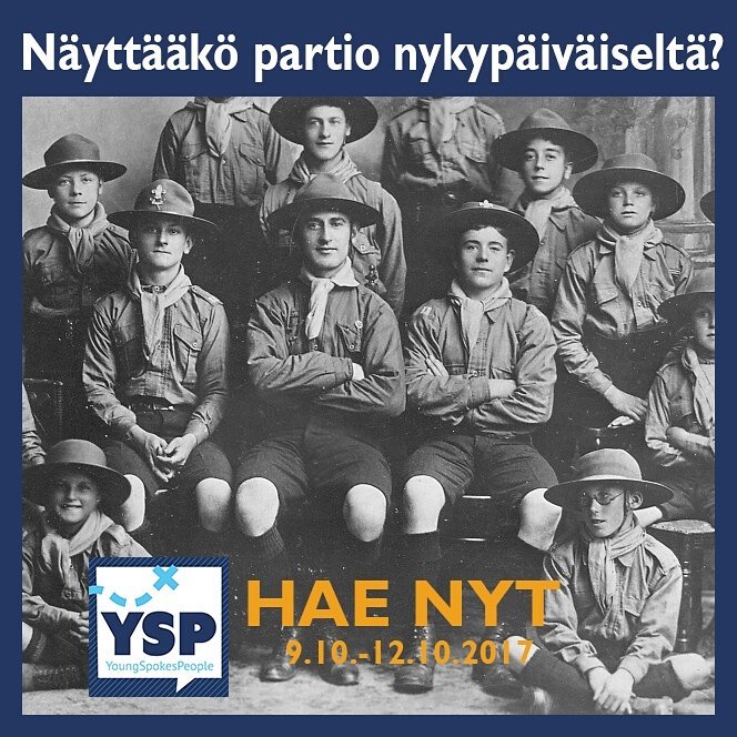 YSPFinland's tweet photo. Vuoden kuumin mediakoulutus on täällä! Hae nyt: https://t.co/MzEqV76qN4 https://t.co/p65UtfpIqa
