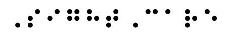 SightCareGroup's tweet photo. We are celebrating #WorldBrailleWeek - this is what 'SightCare' looks like in braille! https://t.co/7d5cY73vhp