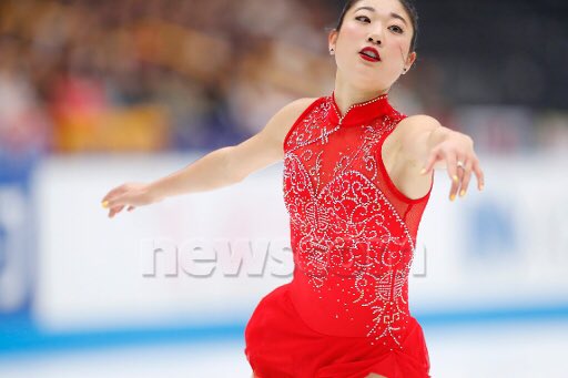 Meiln9255's tweet photo. Mirai Nagasu(FS at #JapanOpen2017 -newscom) https://t.co/W9dPQnus0e