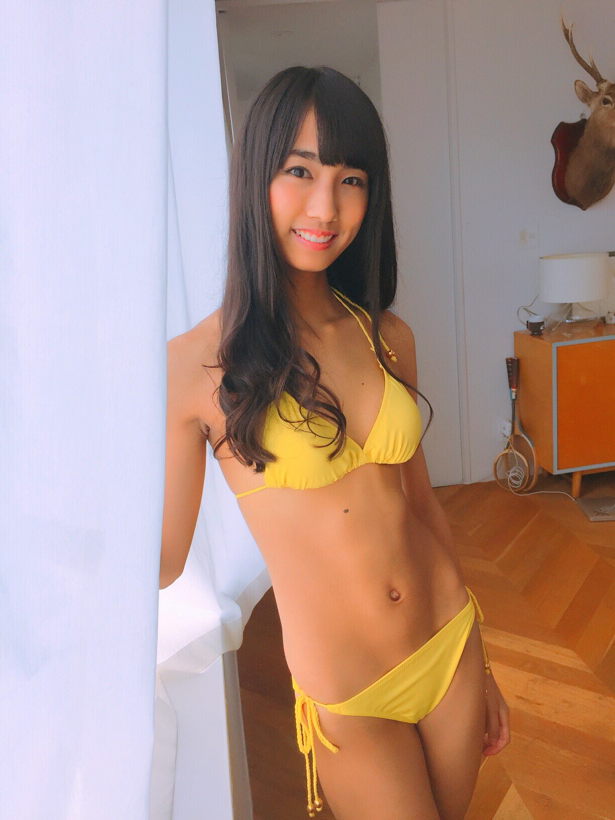 清水理子 水着  / X