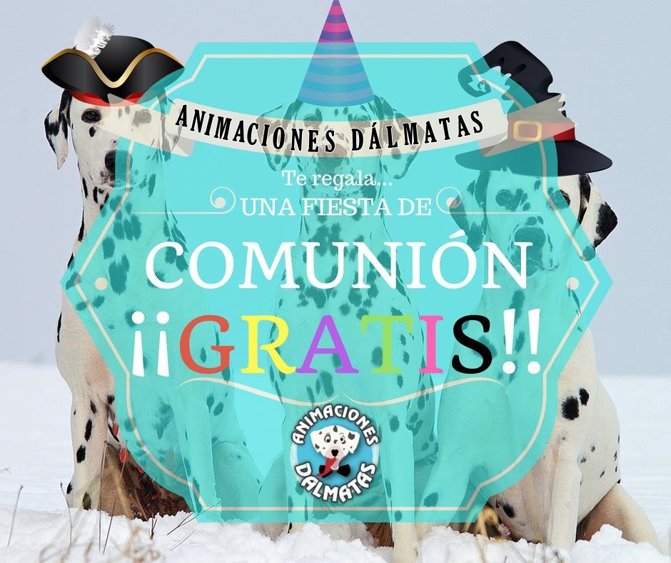 AnimadoresAD's tweet photo. ¿Queréis una #fiesta de #comunión valorada en 140€ #GRATIS? ¡Pues la estamos regalando! Todo el mundo a participar 👉 https://t.co/ZpMPWgviS7 https://t.co/6q0xKK0HLH
